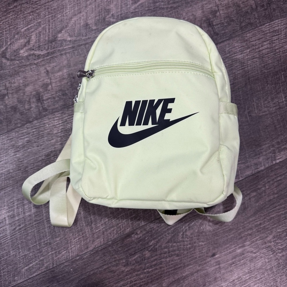 Nike Neon Light Green Mini Backpack‎